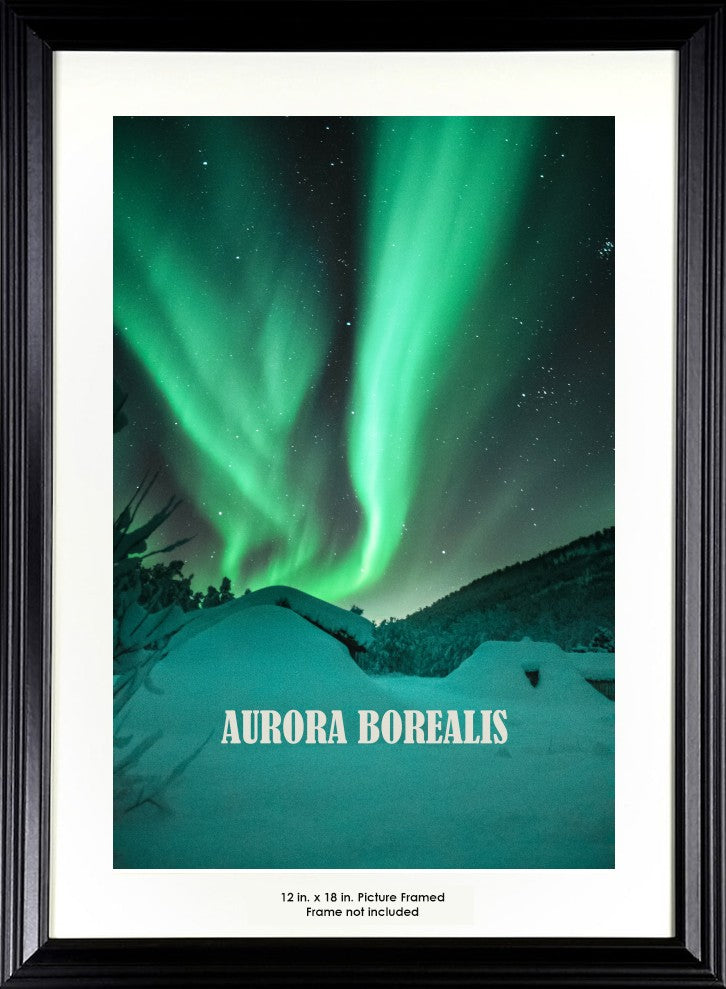 Aurora Borealis During Winter