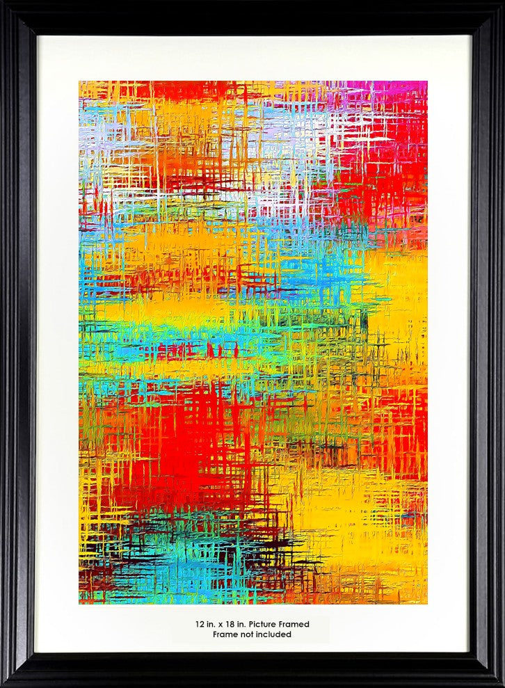 Abstract Mix of Colors