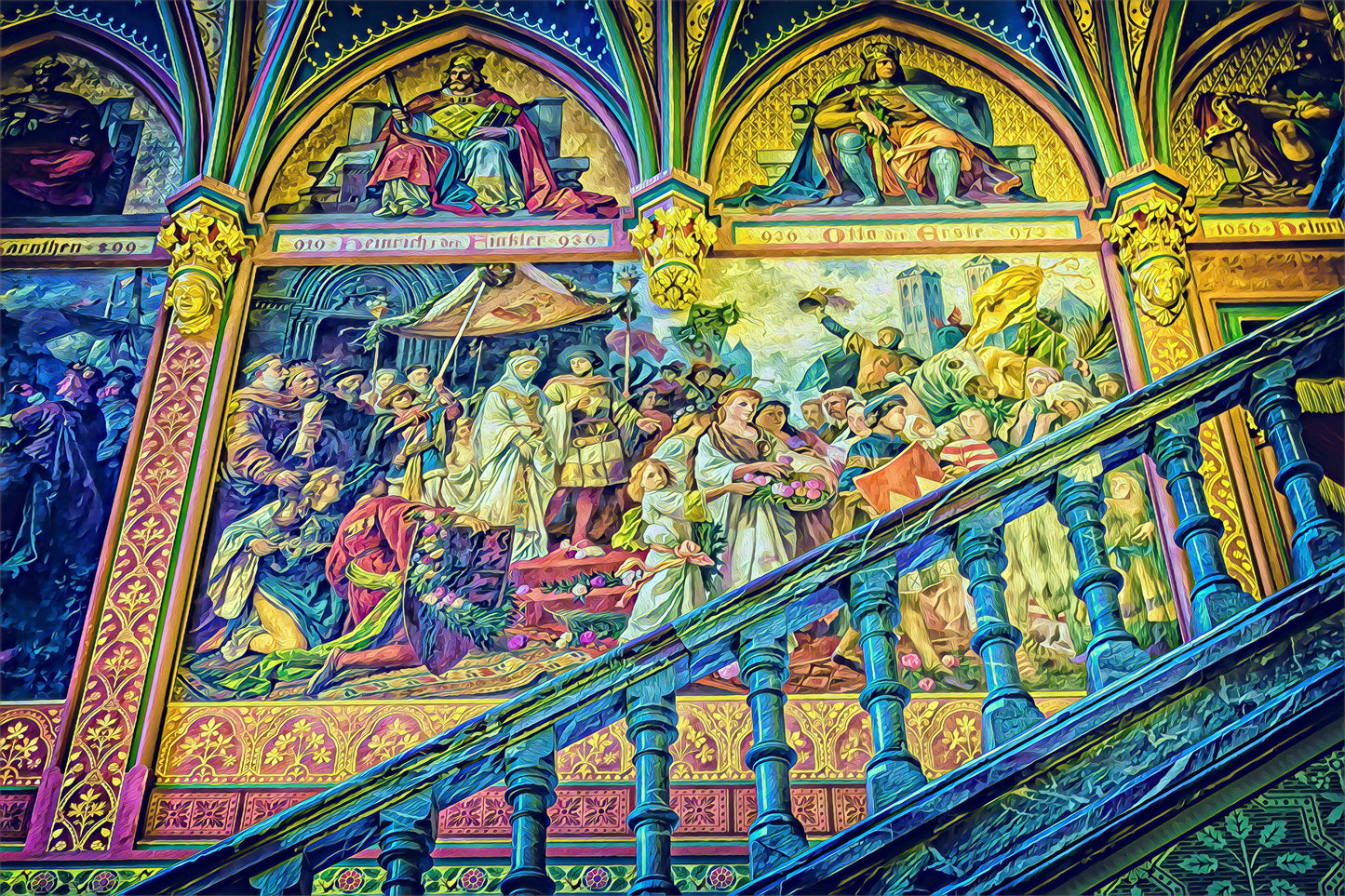 Baroque Wall Painting