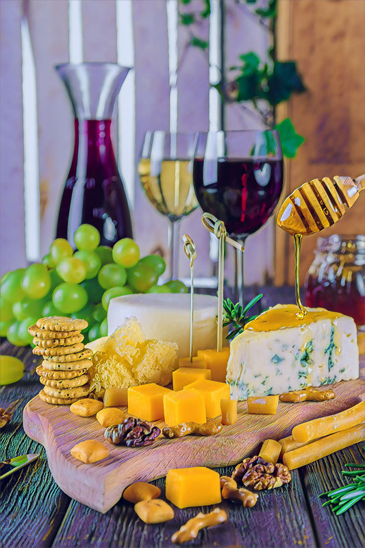 Wine and Cheese
