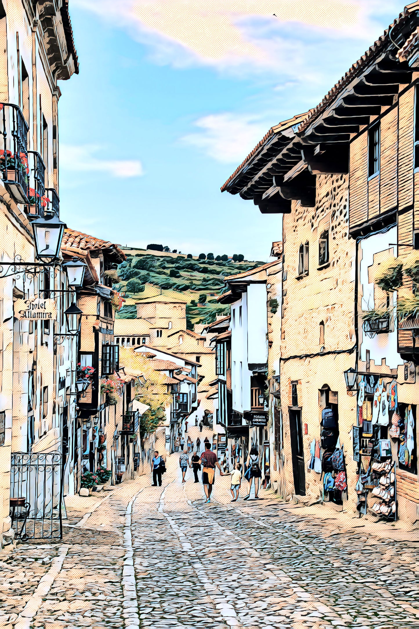 Historic Town and Street