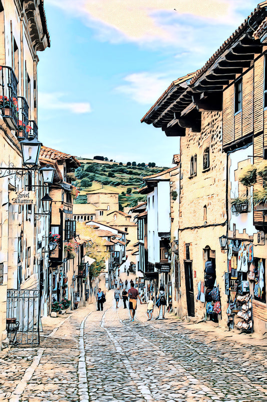 Historic Town and Street